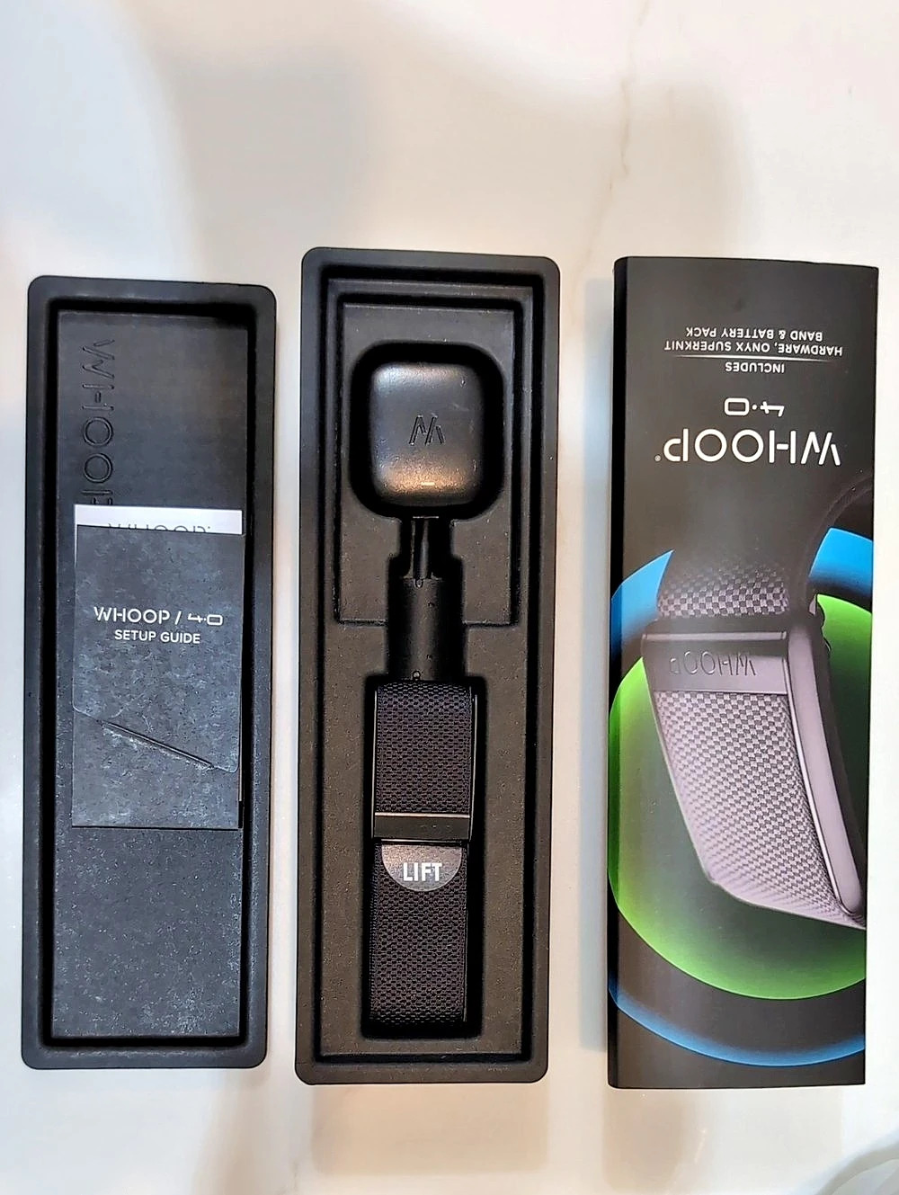 Free W/ Bundle - Whoop 4.0 Onyx SuperKnit Band and Battery Pack NWT